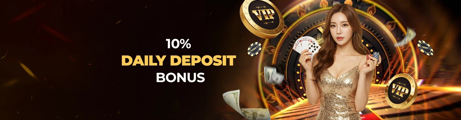 10% Daily Deposit Bonus