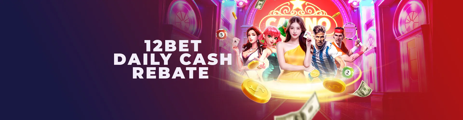 12BET Daily Cash Rebate All Products