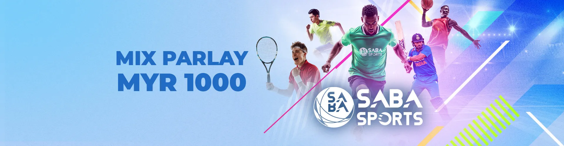Guaranteed Mix Parlay Rebate up to MYR 1000